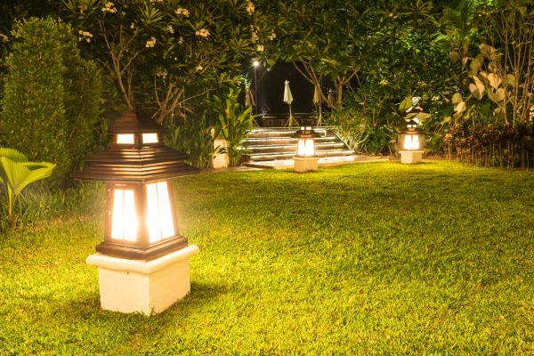 Garden Light Installation