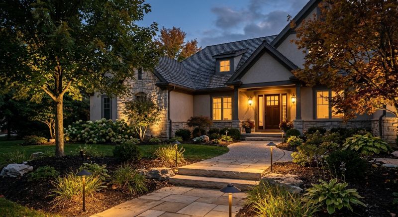 Driveway Lighting Installation in Denver, CO