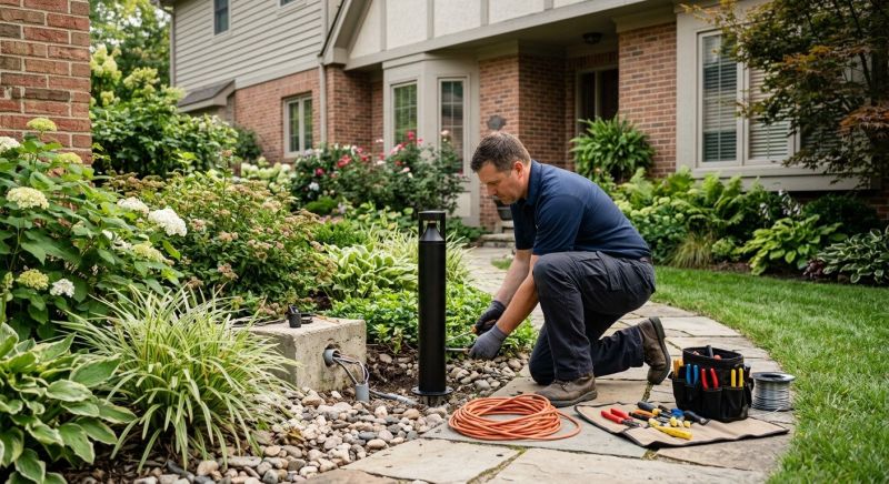 Garden Lighting Installation in Honolulu, HI