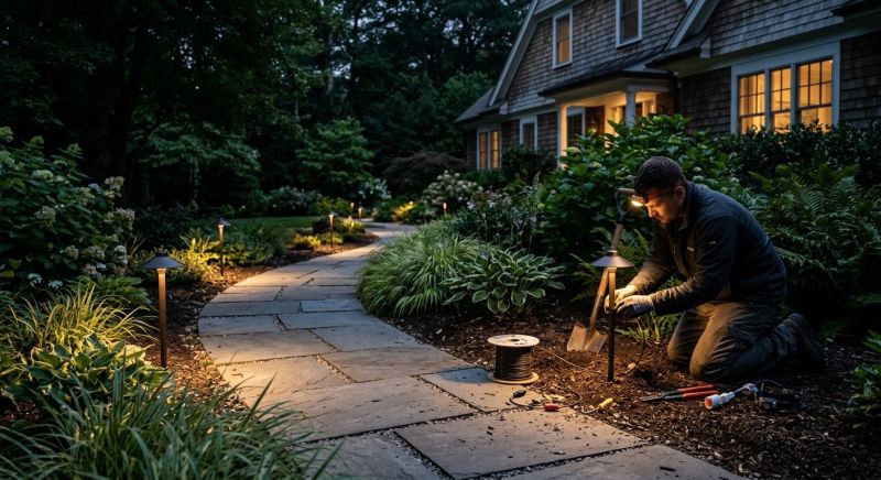 Landscape Lighting Installation in Littleton, CO