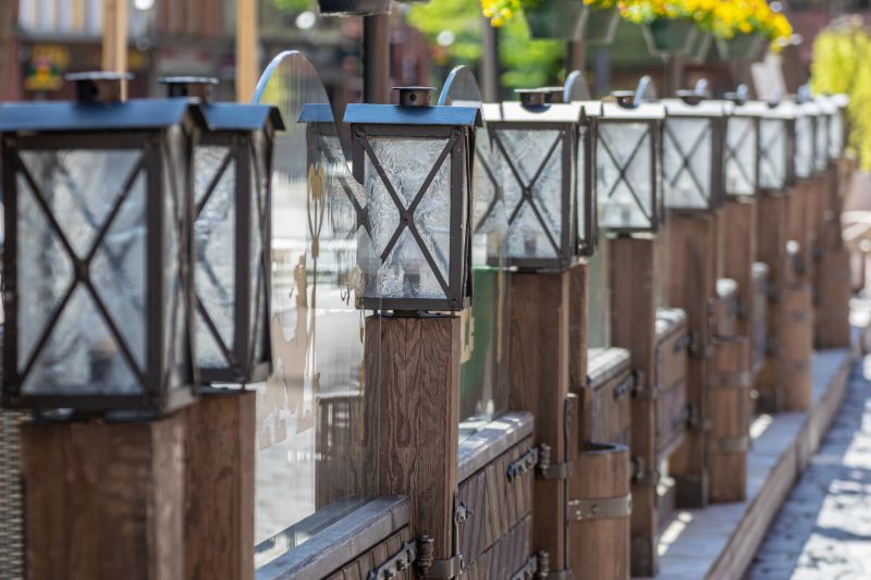 Vintage Lanterns on Posts